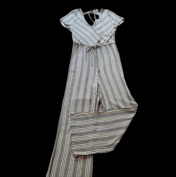 Blue Pair short sleeve romper, size XS - Picture 1 of 6
